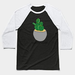 Cactus Killer Baseball T-Shirt